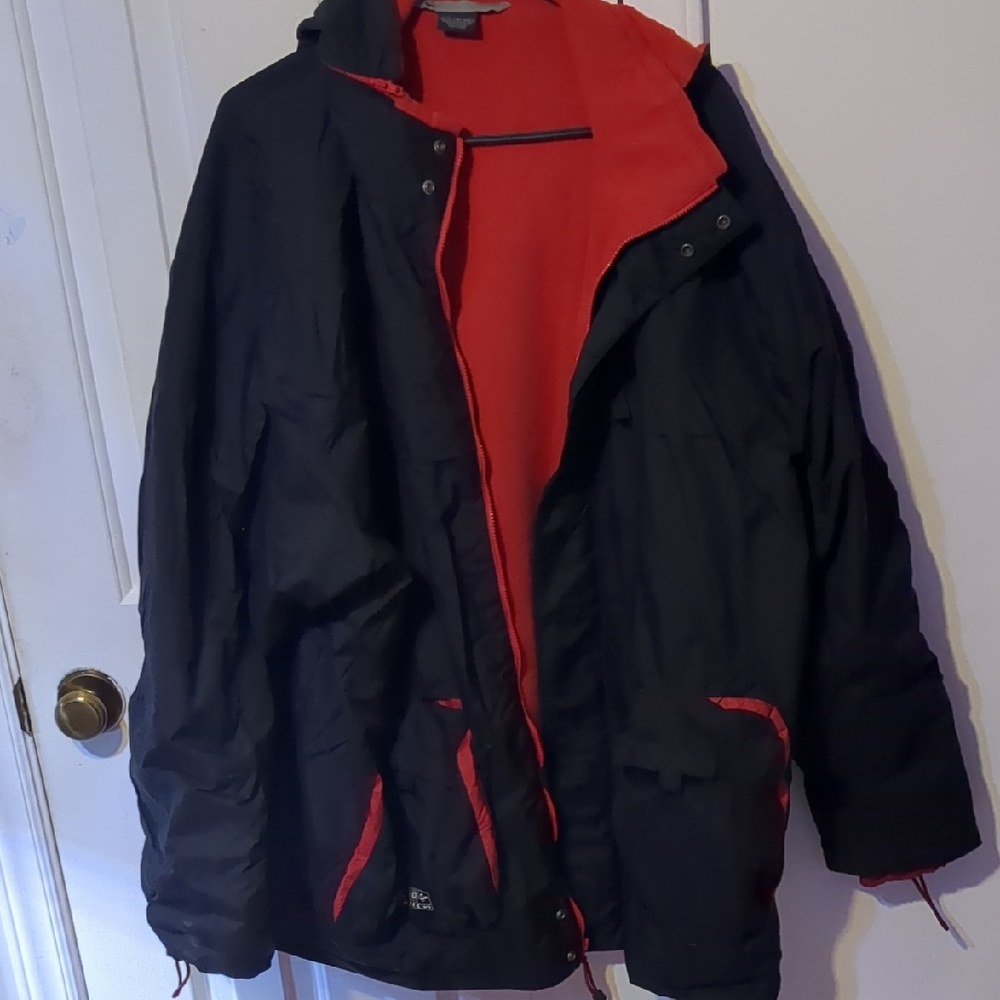 Nike Black and Red Performance Jacket